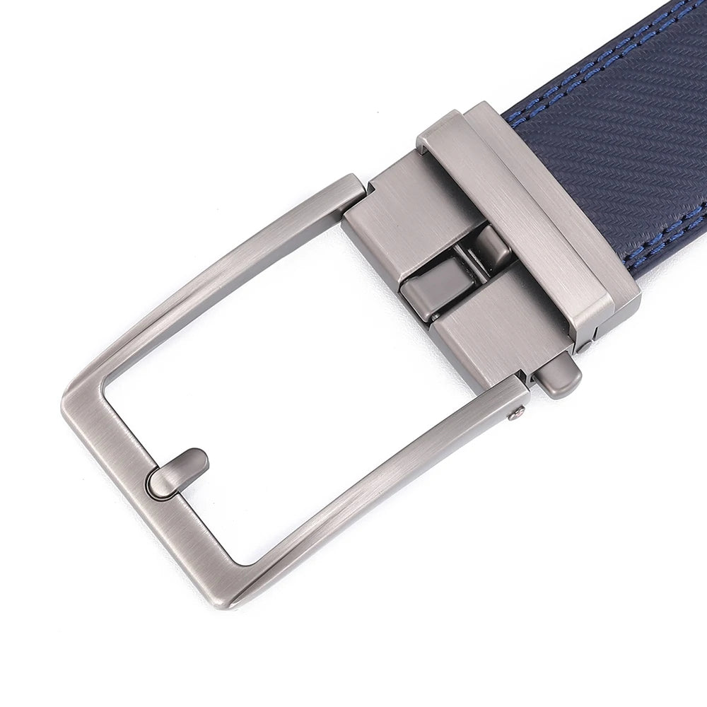 Men Luxury Buckle Genuine Leather Belt