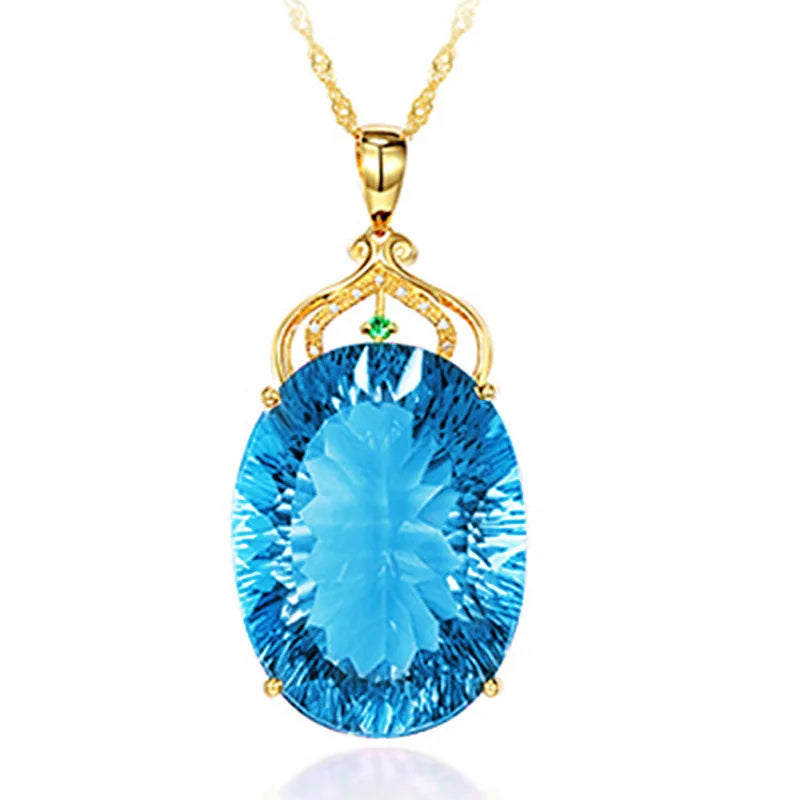 Crown Swiss Queen Necklace Pendant