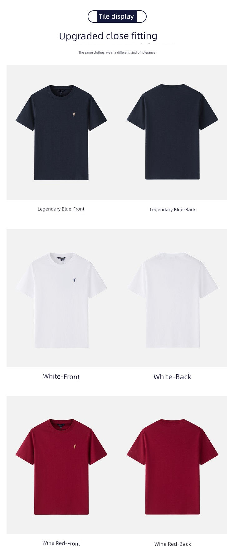 Polo Walk Paul Casual Inner Wear Short-Sleeved T-shirt