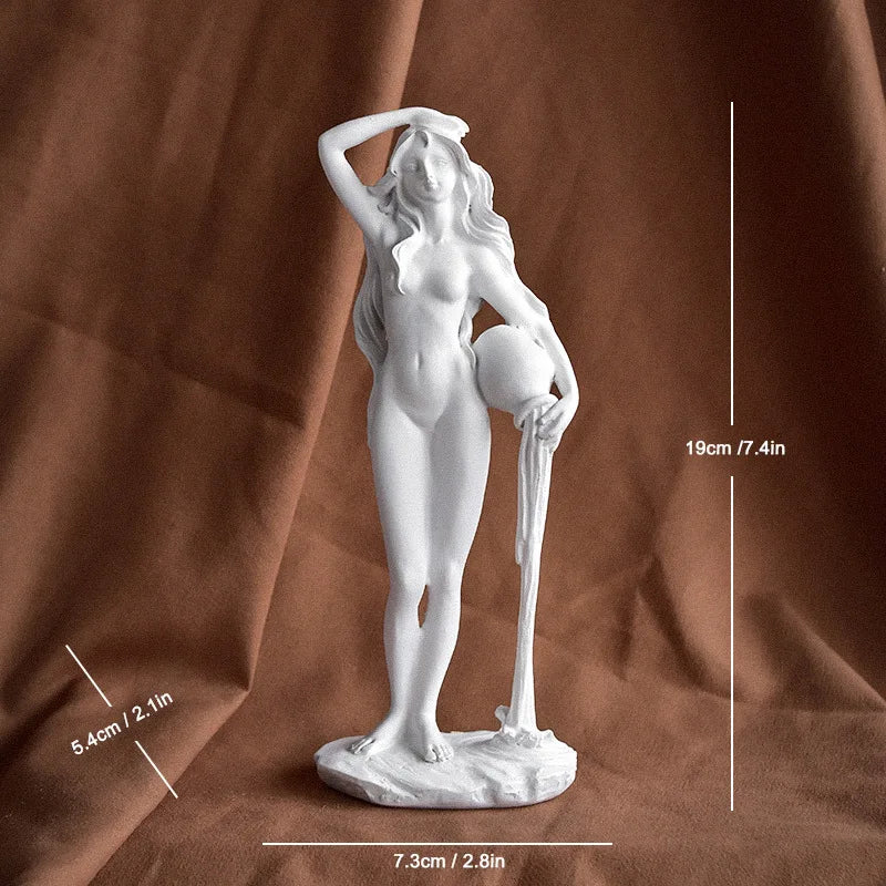 Aphrodite Greek Goddess Sculpture Statue Figurine Office Bookcase Living Room Home Decor