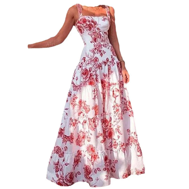 Sexy Summer Slim-fit Camisole Maxi Dresses for Women