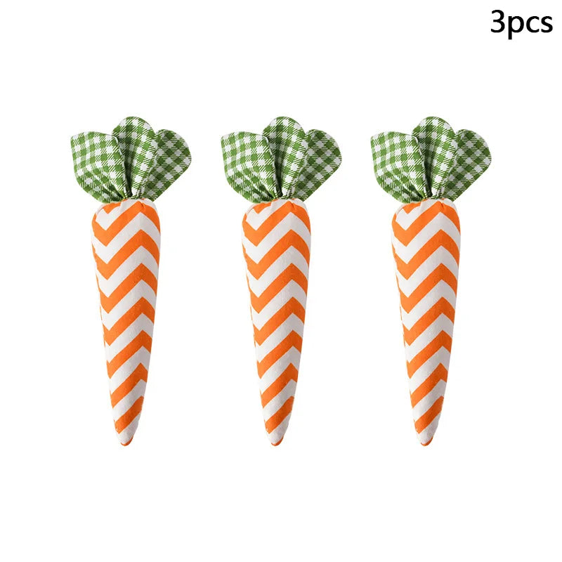1/5pcs Easter Spring Carrot Ornaments