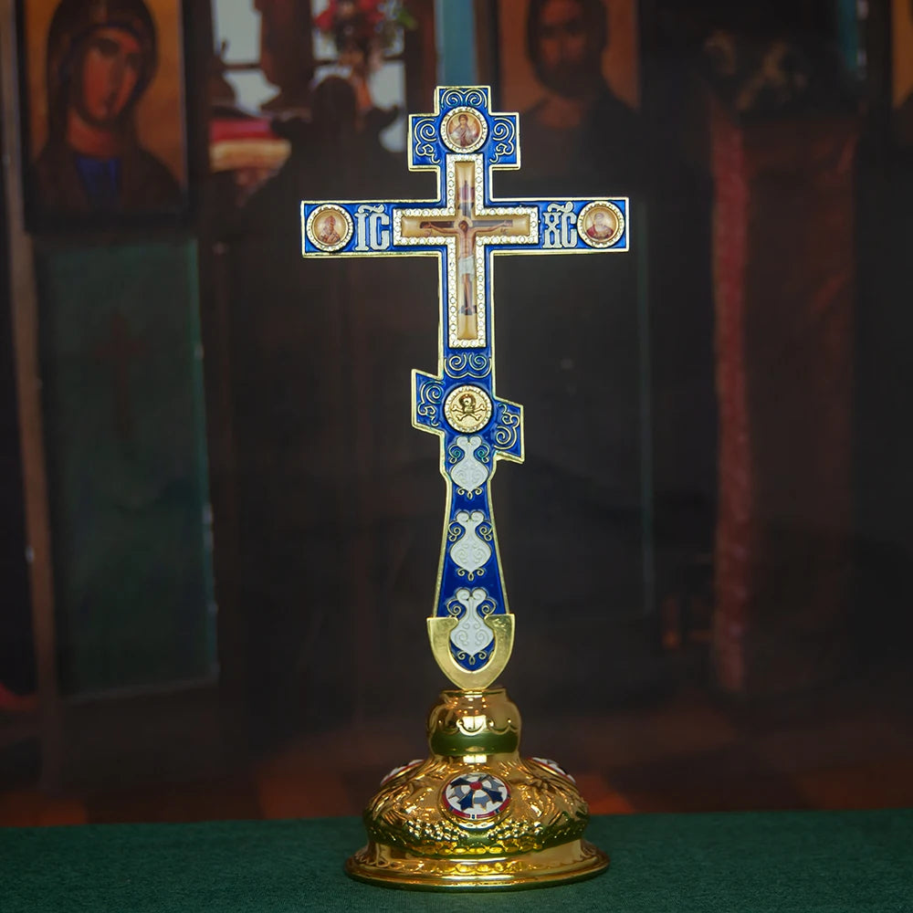 Gorgeous Blessing Cross for Church Decoration and Personal Use