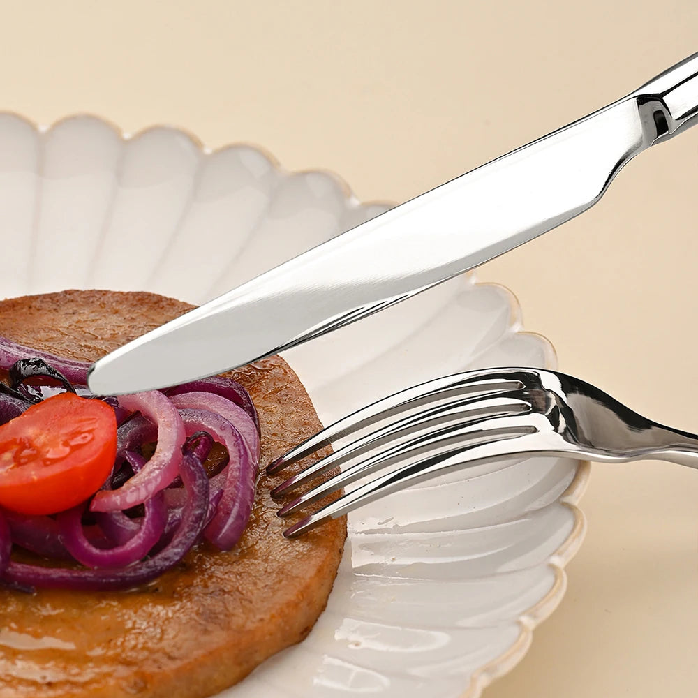 Stainless Steel Tableware Set 4/ 6pcs