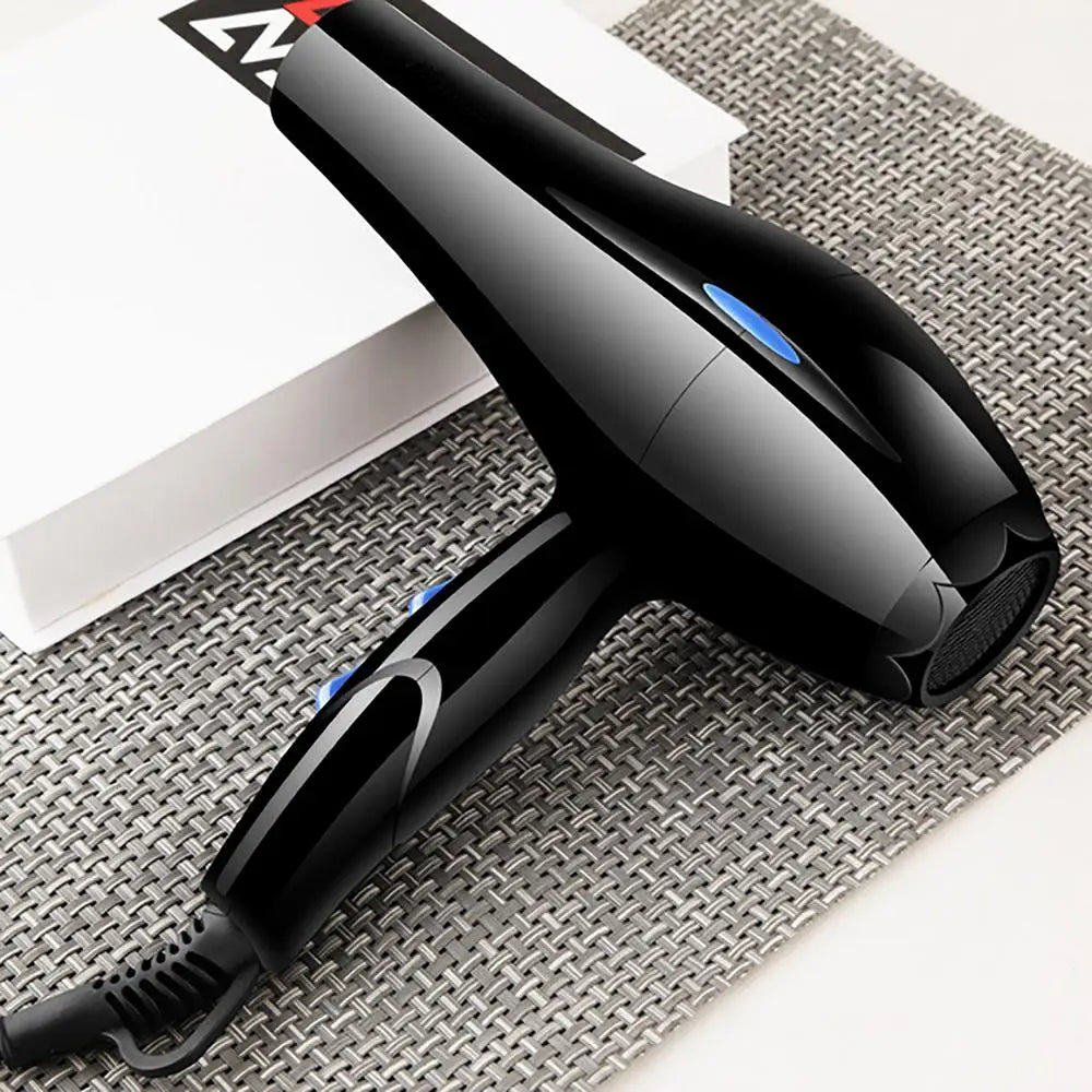 2200W Powerful Hair Dryer with Nozzle Tail Comb Flat