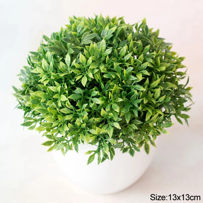 Artificial Potted Plants Bonsai Small Tree Plant Flowers Home Decor