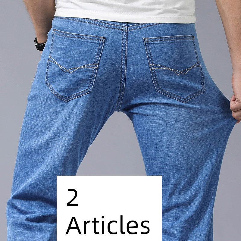 Trendy Summer Men Casual Slim Jeans