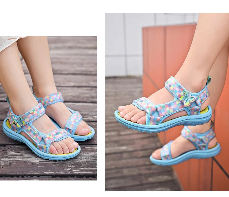 Summer Children Sandals Baby Girls Toddler Soft Non-Slip Shoes