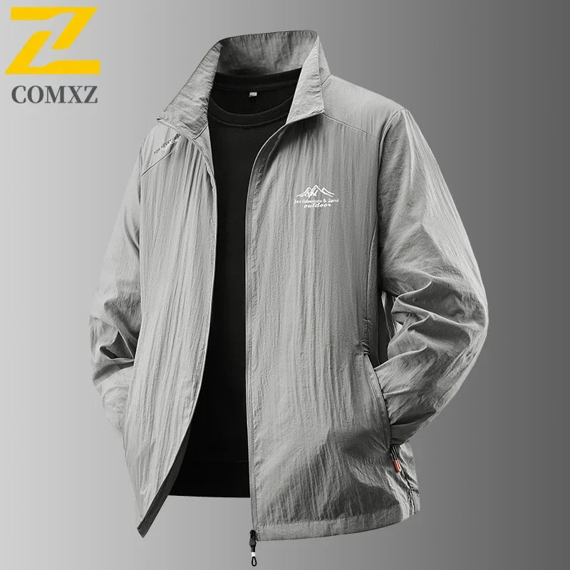 Men's Summer Ice Silk Ultra-Light Thin Jacket Breathable