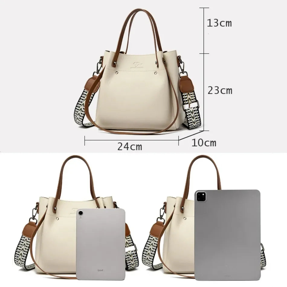 High Quality Genuine Leather Shoulder Crossbody Bags for Women