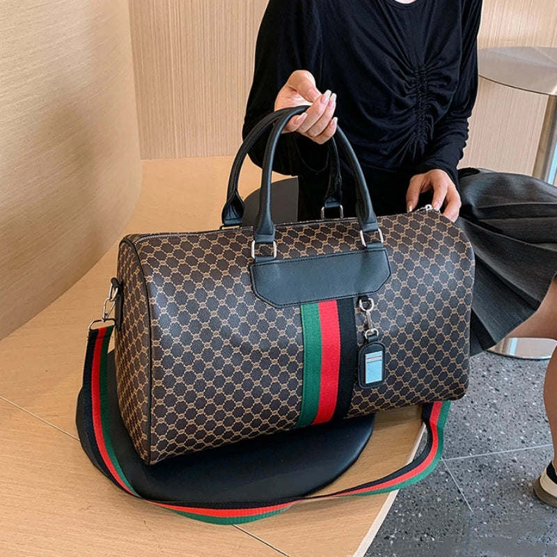 Luxury Women's Travel Luggage Handbag Large Capacity