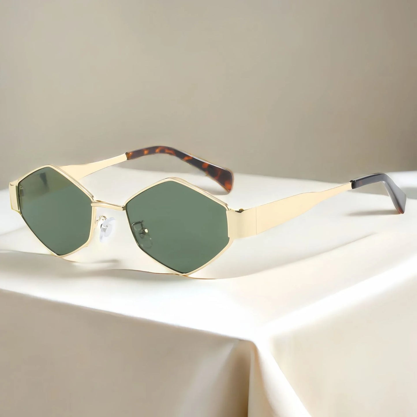 Fashion Hexagon Sunglasses Women Luxury Brand Design Unique Polygon Sun Glasses