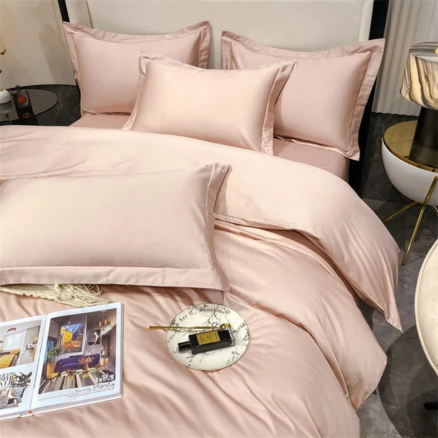 100% Egyptian Cotton 3pcs Luxury Duvet Bedding Set