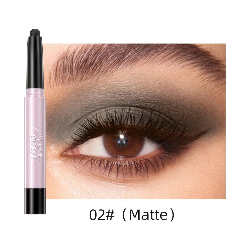 Eyeshadow Pencil Waterproof Glitter Matte Nude