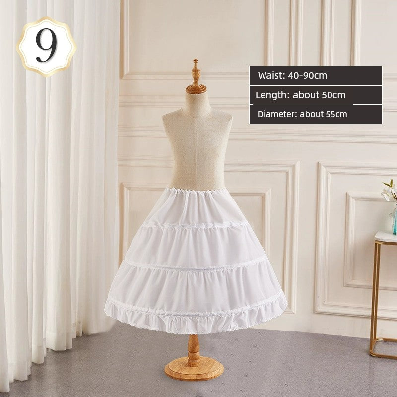 Mid Length Long Length Lolita Dress Inner Wear Wedding Dress Underskirt