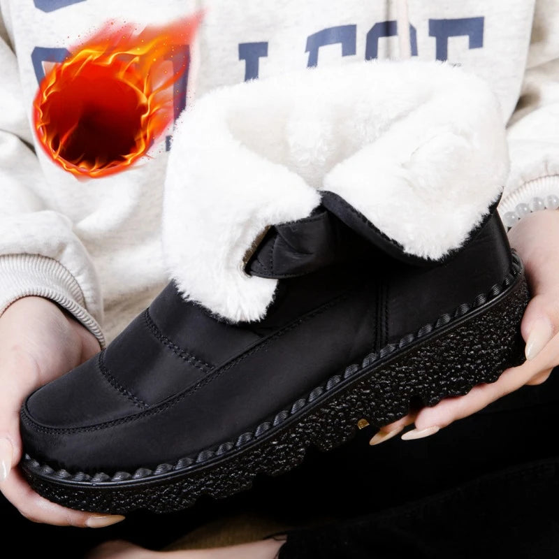 Winter Women Boots Non Slip Waterproof for Snow