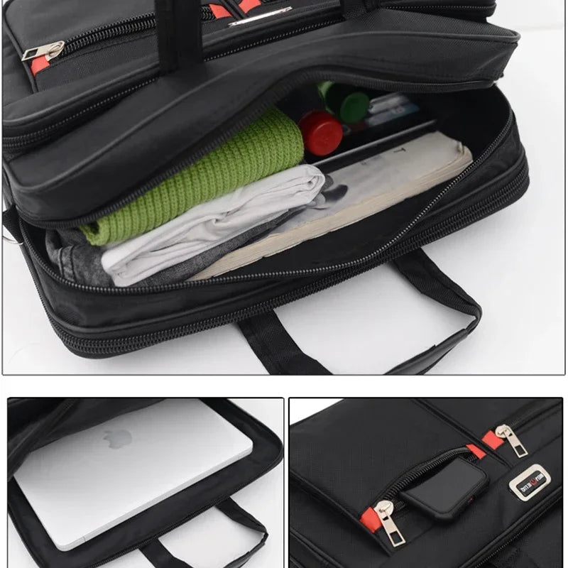 Business Briefcase 15.6 inch for Laptop Bags Unisex