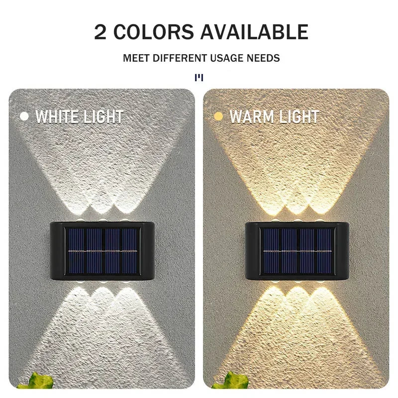 Solar Outdoor Waterproof Wall Lamp