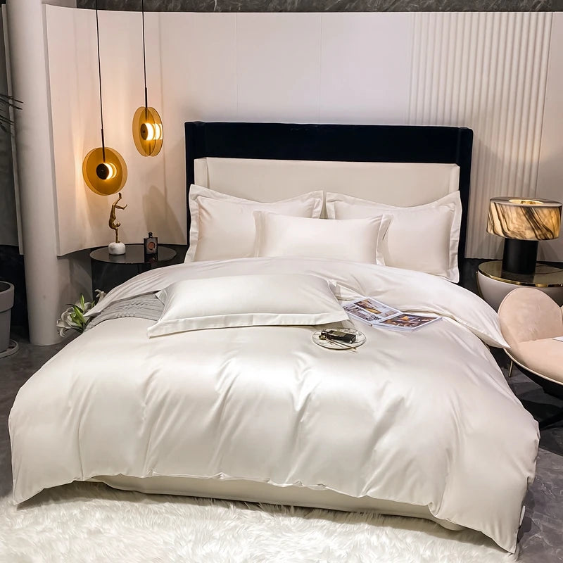 100% Egyptian Cotton 3pcs Luxury Duvet Bedding Set