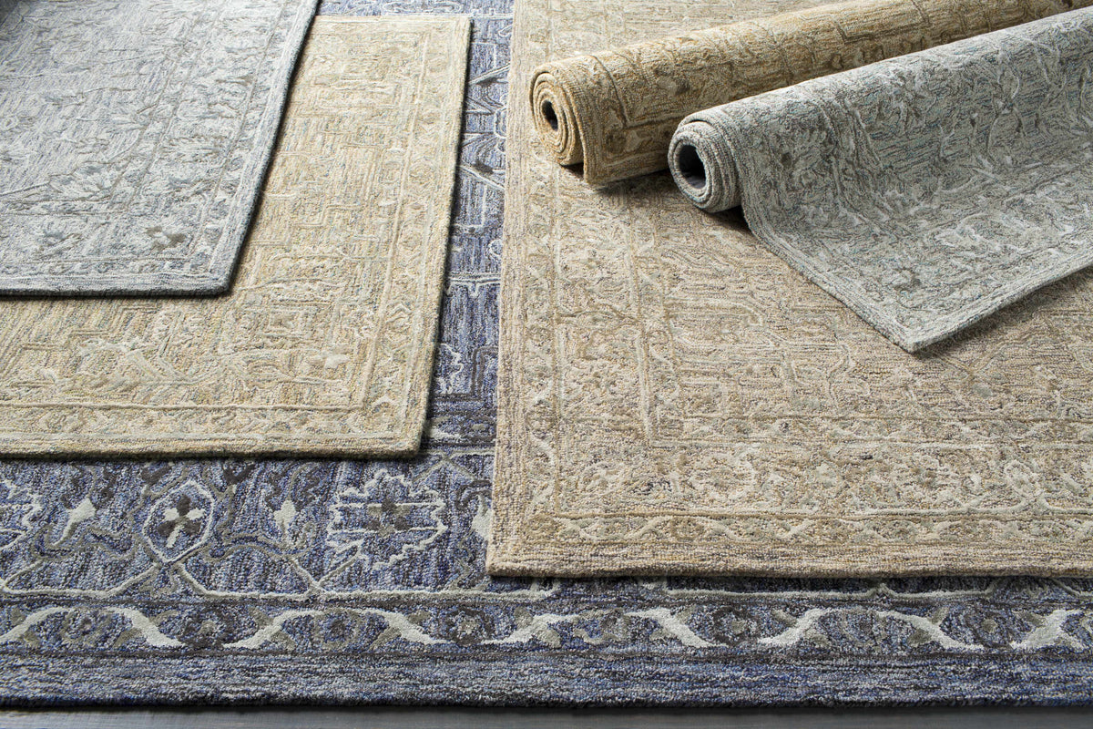 Browning Wool & Faux Silk Rug