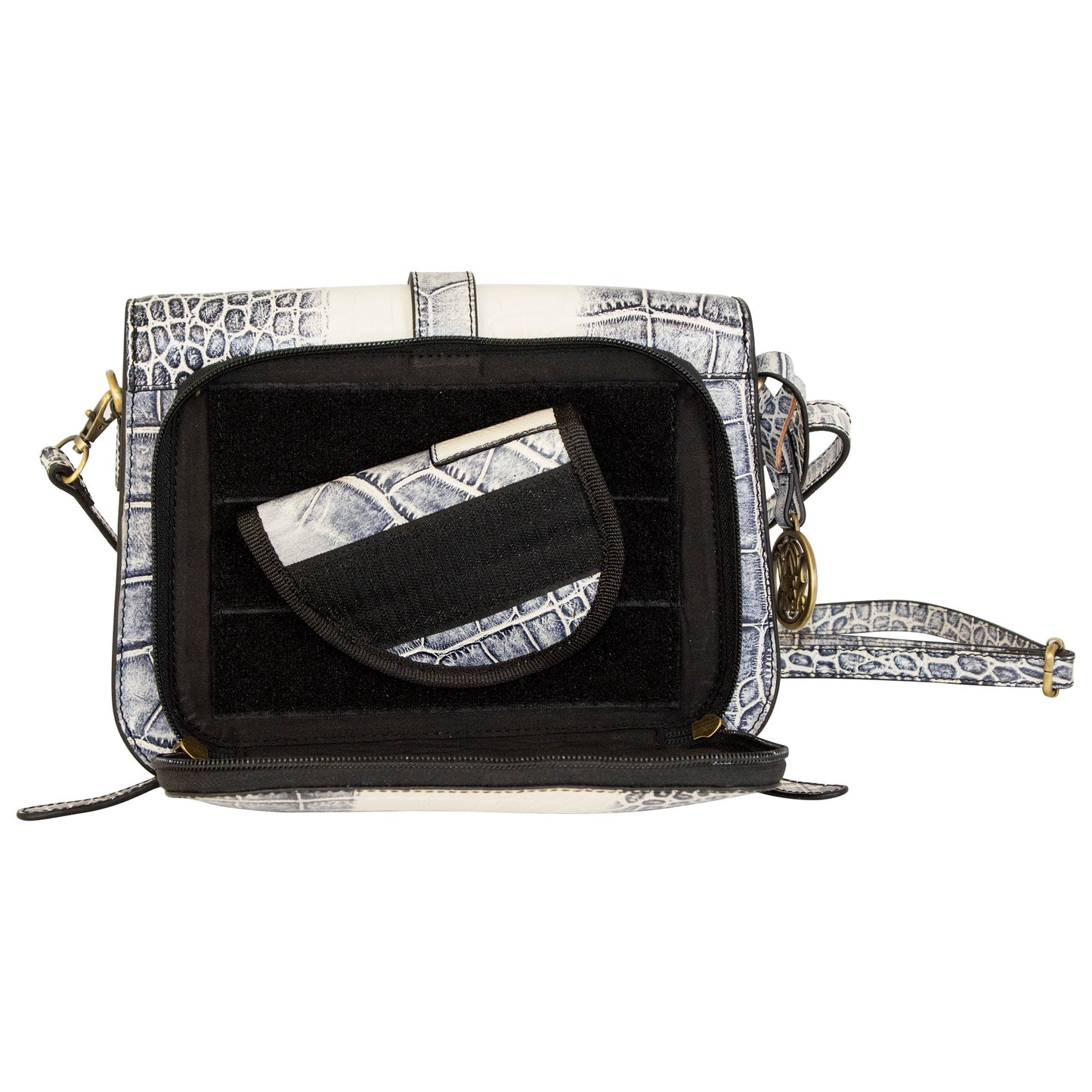 Smith & Wesson Croc Crossbody Bag
