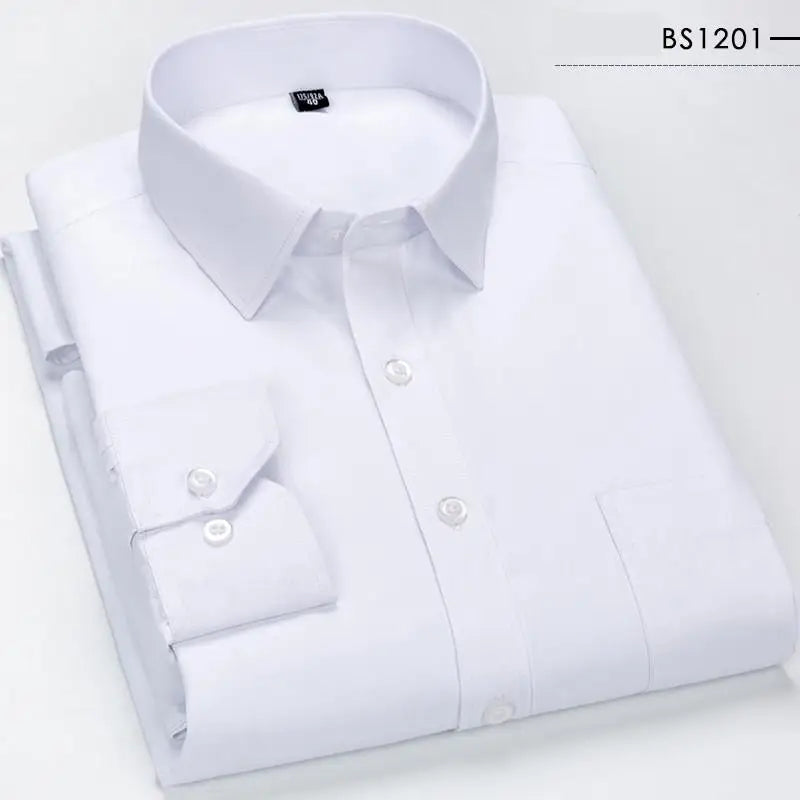 Men's Classic Long Sleeve Dress Shirt