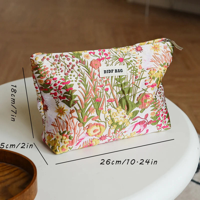 Women's Cosmetic Seaweed Large Capacity Storage Bag