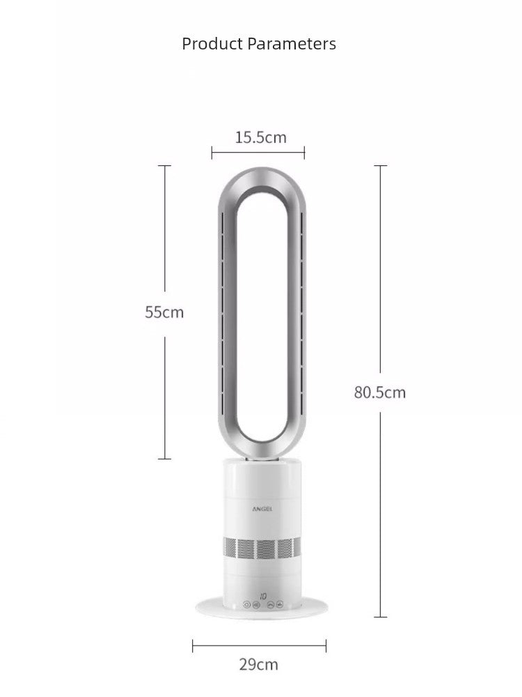 Angel German Heating Energy Saving Shaking Head Bladeless Fan