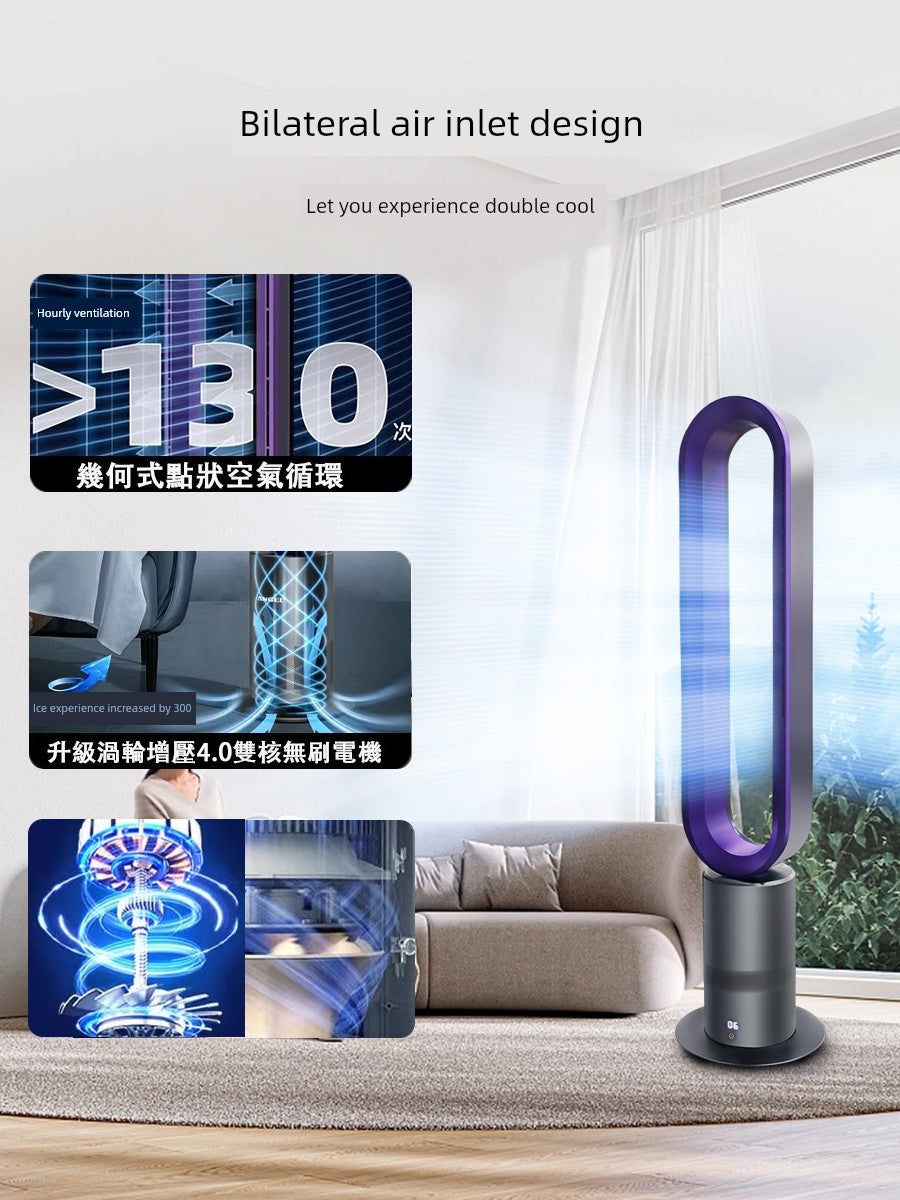 Energy-Saving Air Cooling and Heating Dual-Purpose Electric Fan