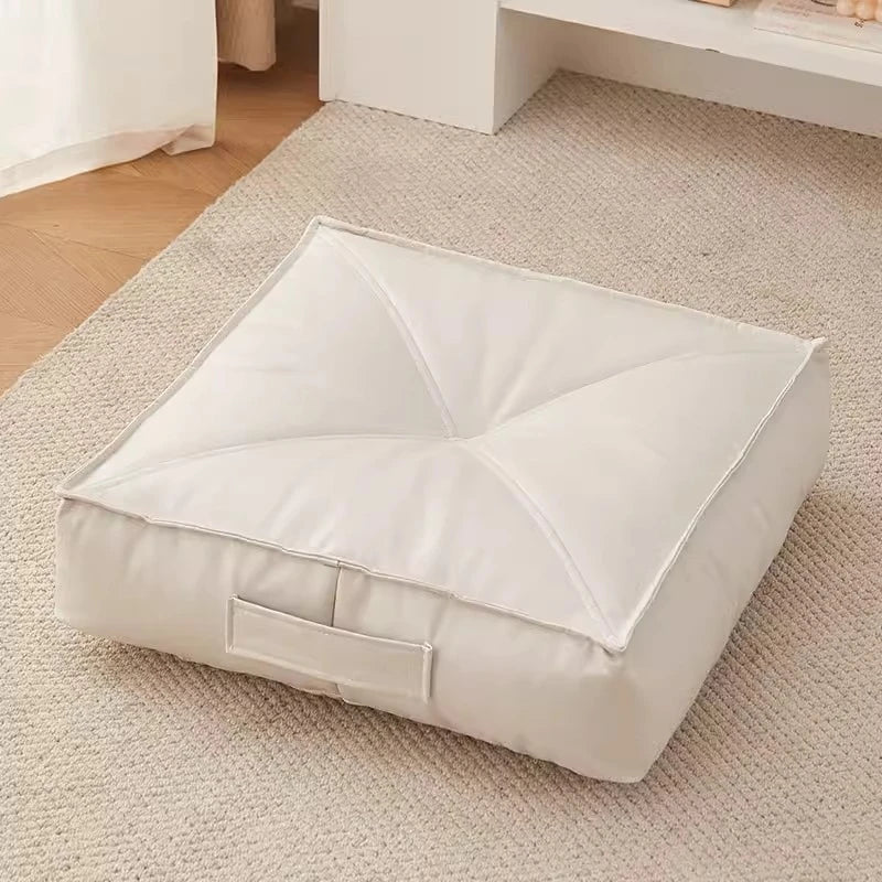 Pu Tuan cushion, tatami mat, bay window, balcony floor, thickened circular low stool, Japanese style seat cushion, sofa stool