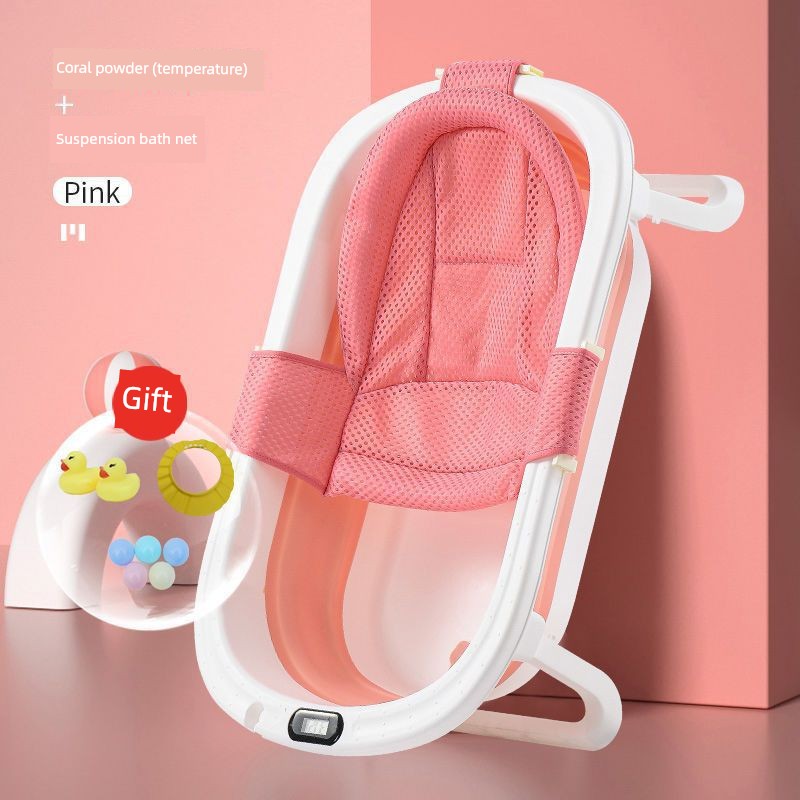Baby Foldable Bathtub Bathtub Baby Lying Large Size Bath Bucket Kids Home Bath Newborn Children's Products
