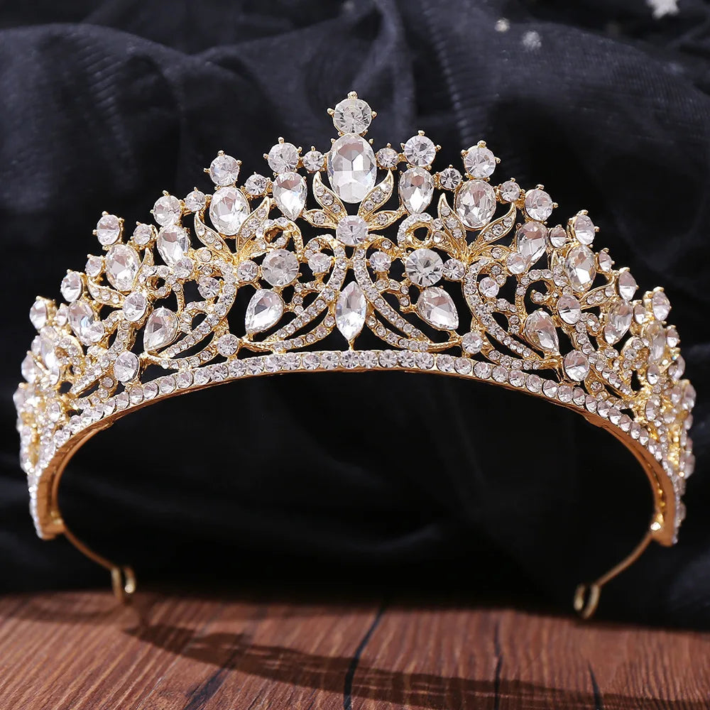 Bridal Luxury Crystal Tiara For Women
