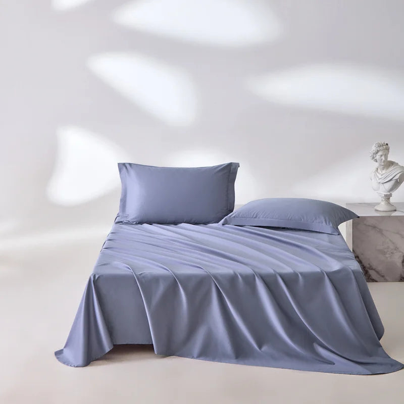 1Pc 100% Egyptian Cotton Flat Sheet High Quality 800 Thread Count Pure Cotton