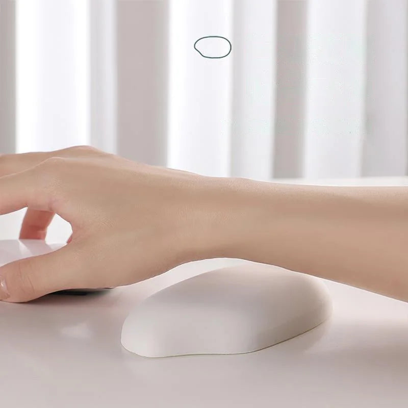 Gel Mouse Pad with Wrist Rest Silicone 3D Soft