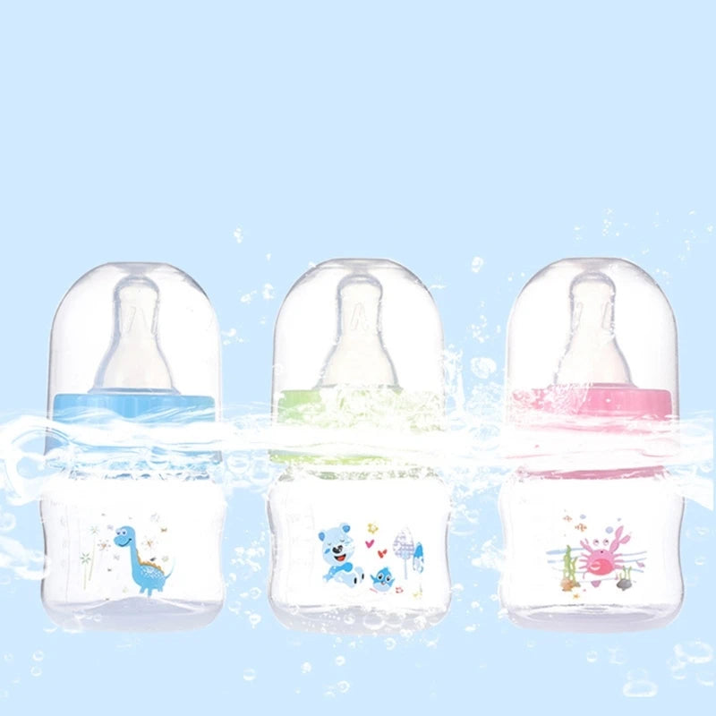 Infant Newborn Mini Size Wide Neck PP-Nursing Bottle Liquid Juice Feeding Food