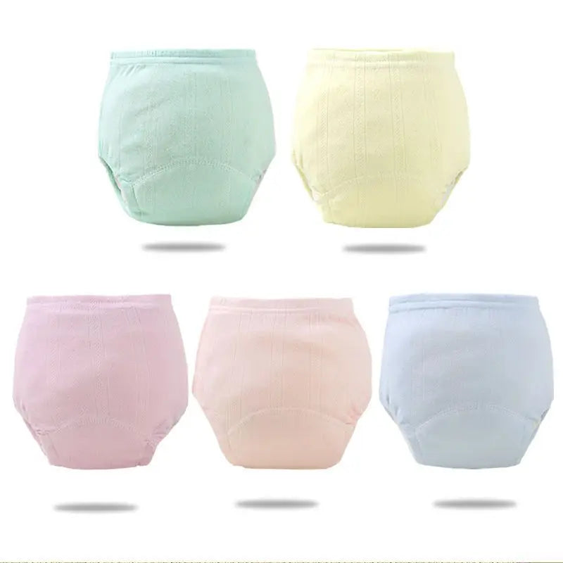 Reusable Infant Ecological Baby Diaper Training Pants Waterproof Washable Breathable Cotton Baby Underwear