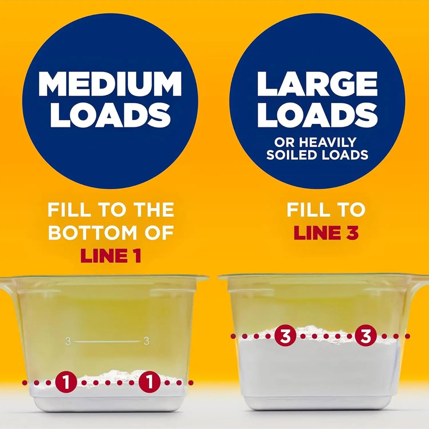 Professional Powder Laundry Detergent, 290 Loads Bulk 18lb Pail, Free & Clear for All Machines