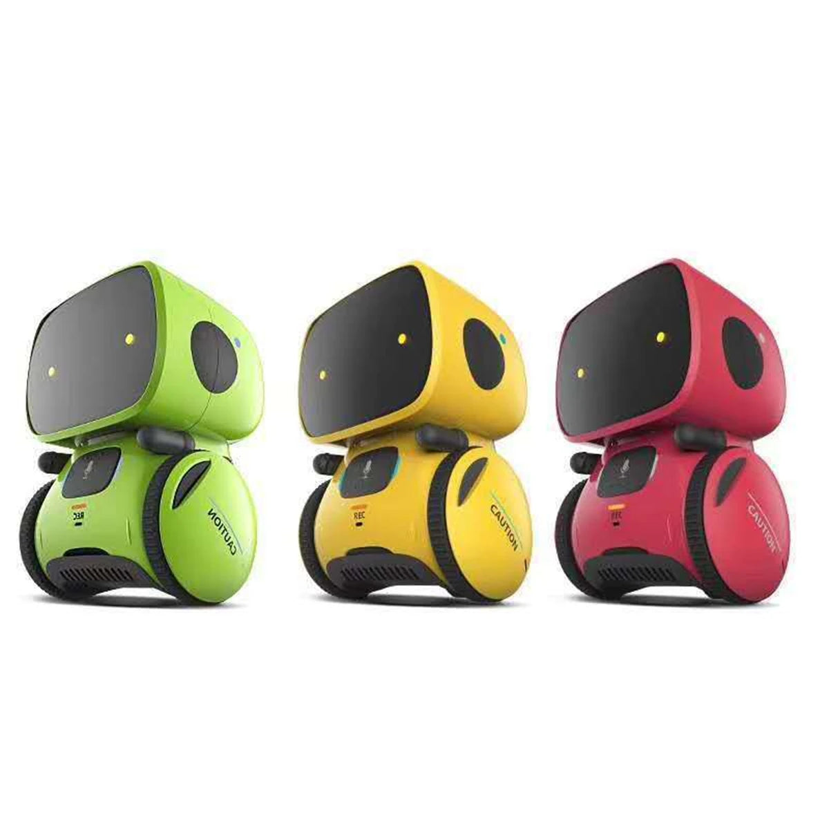 Smart Growth - Companion Robot/Voice Control/Touch Interaction/Fun Recording/Singing & Dancing