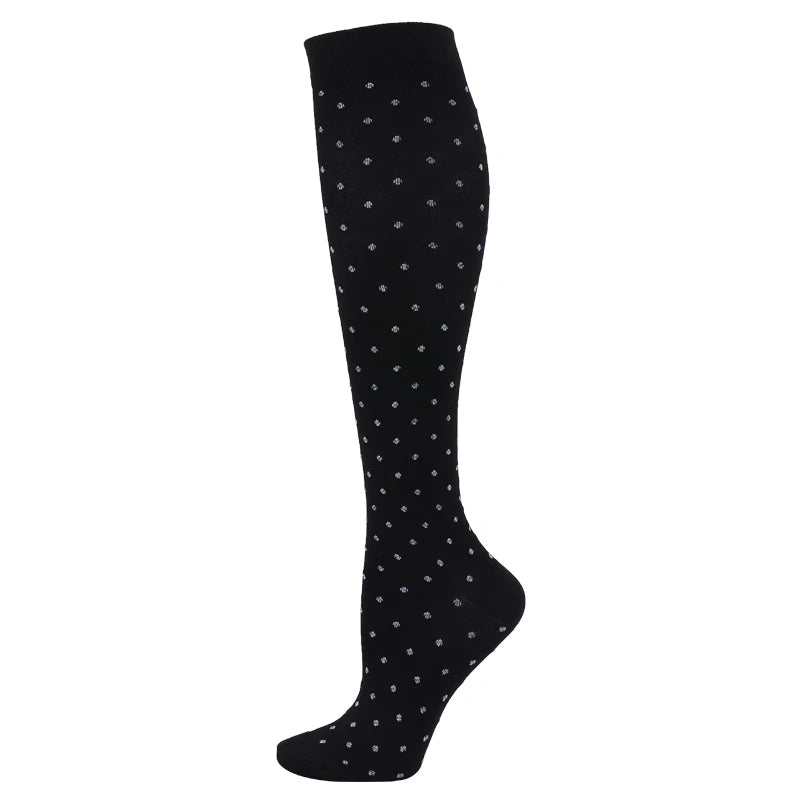 New Compression Socks Men Women Graduated 20-30 Mmhg Fit For Medical Edema Diabetes Varicose Veins, Running Compression Socks