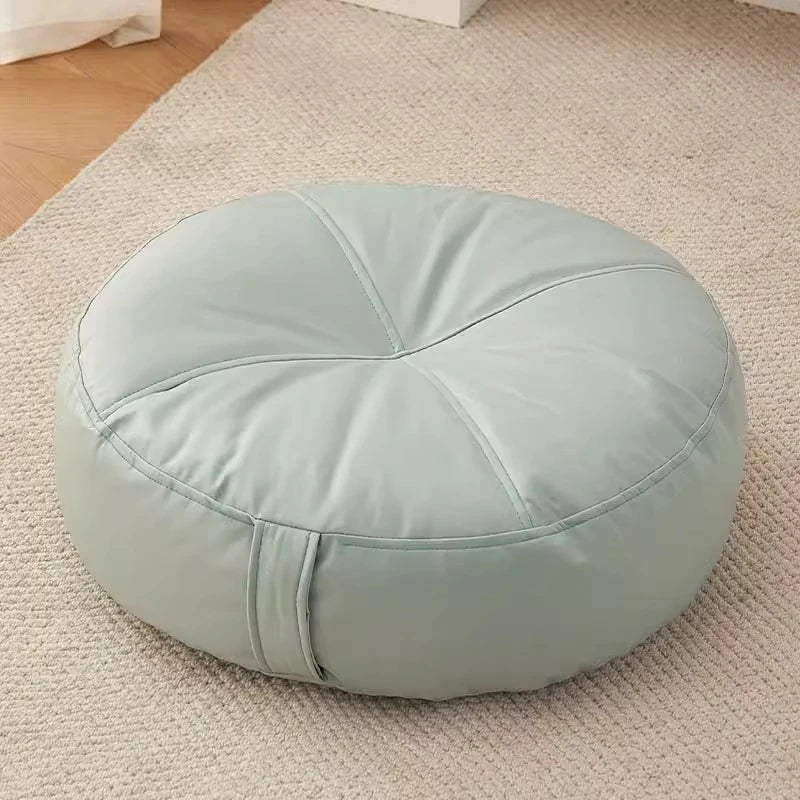 Pu Tuan cushion, tatami mat, bay window, balcony floor, thickened circular low stool, Japanese style seat cushion, sofa stool