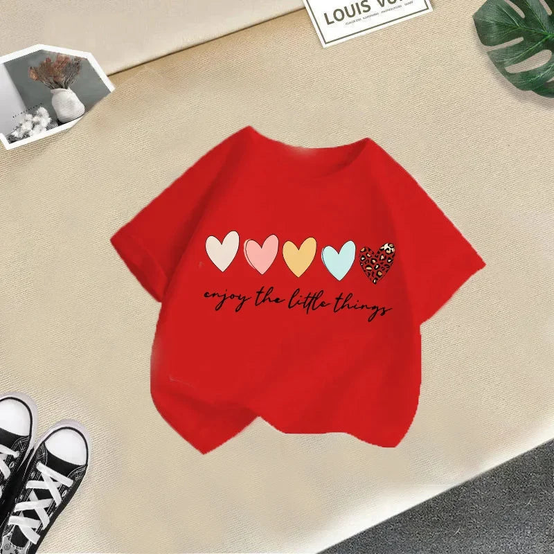 Summer Children's Clothing T-shirt Casual Short-sleeved
