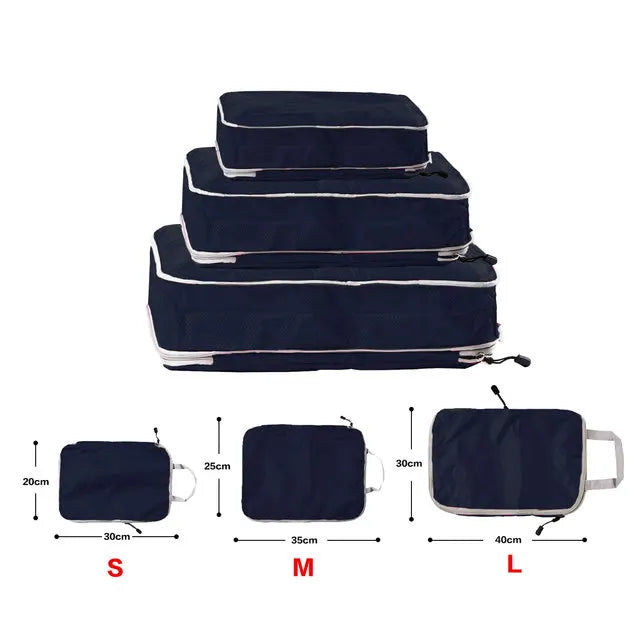 Foldable Compressible Waterproof Travel Storage Organizer Nylon Bags