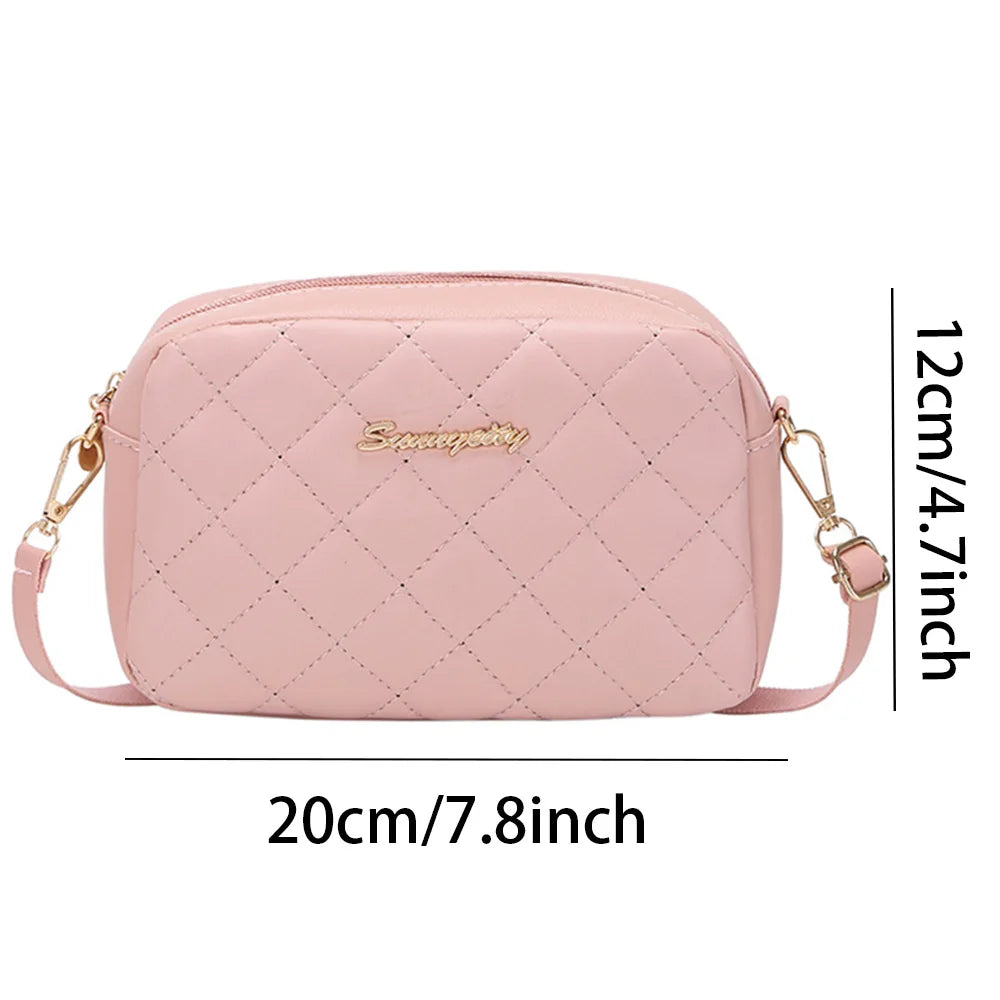 Small Crossbody Tassel Bag for Women with Embroidery Fashionable Chain Shoulder Bag