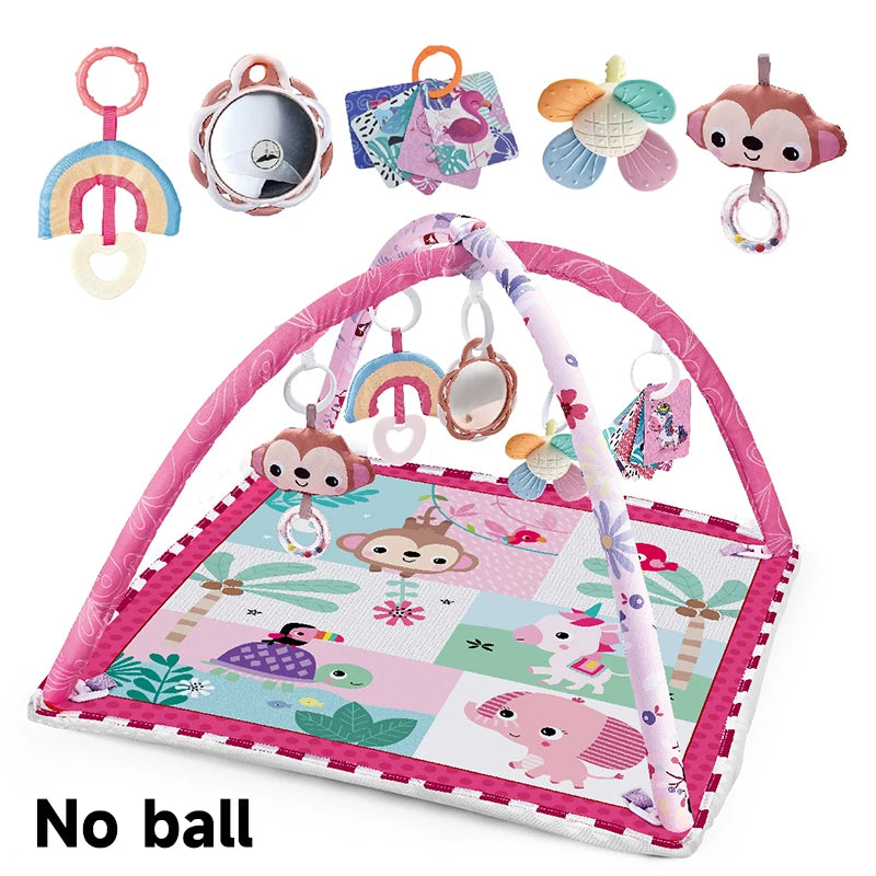 Newborn Baby Play Crawling Blanket Activity Gym Mat 0-36 Months