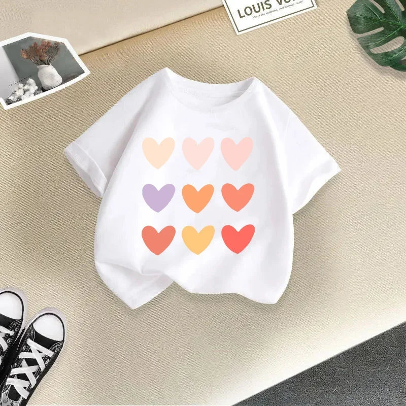 Summer Children's Clothing T-shirt Casual Short-sleeved