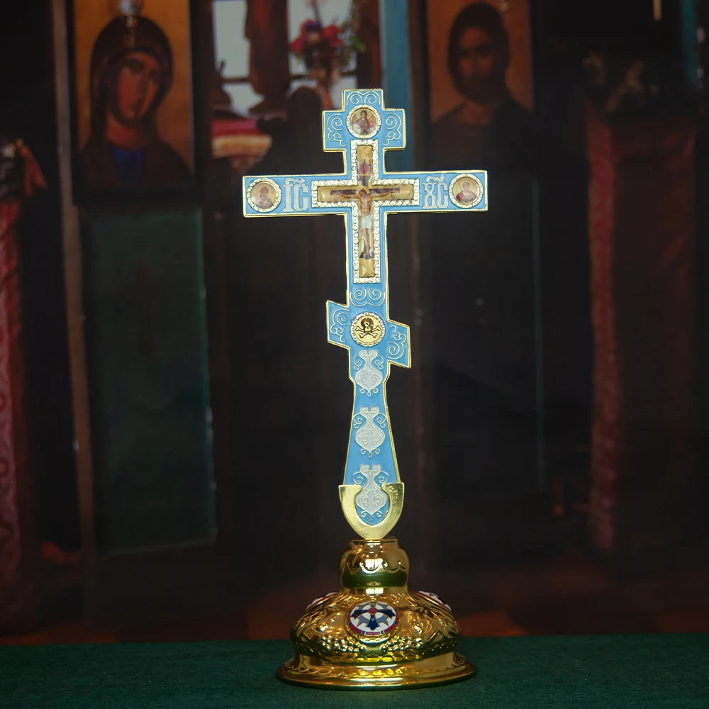 Gorgeous Blessing Cross for Church Decoration and Personal Use