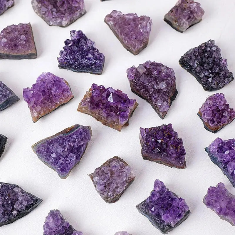 Natural Crystal Cluster Amethyst Stone Geode Raw Minerals Real Uruguay Home Decoration Spiritual Reiki