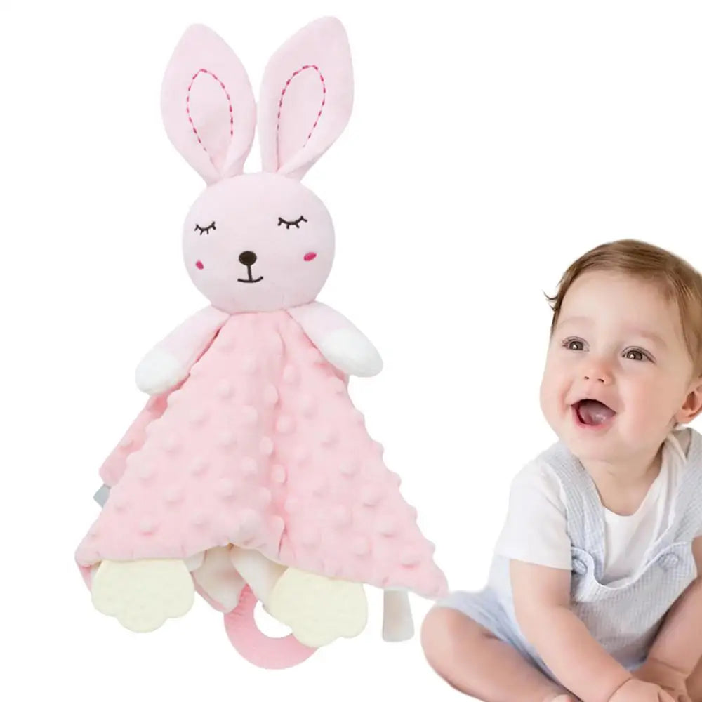 Security Soft Stuffed Animal Blanket Plush Kids Snuggle Toy Unisex