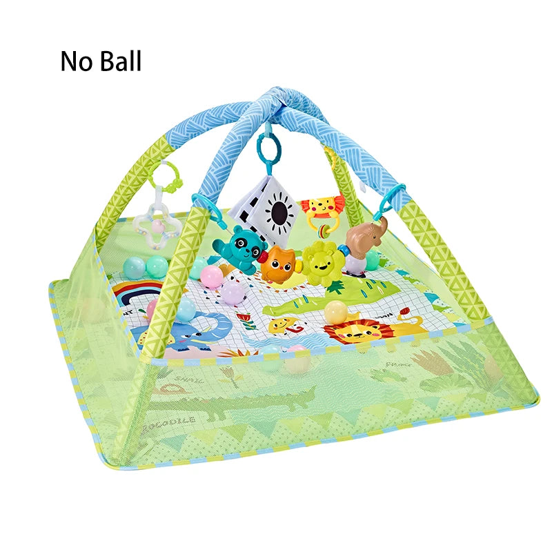 Newborn Baby Play Crawling Blanket Activity Gym Mat 0-36 Months