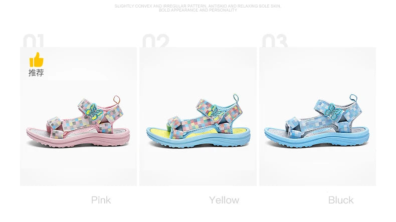 Summer Children Sandals Baby Girls Toddler Soft Non-Slip Shoes